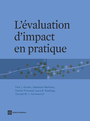 cover image of L'évaluation d'impact en pratique